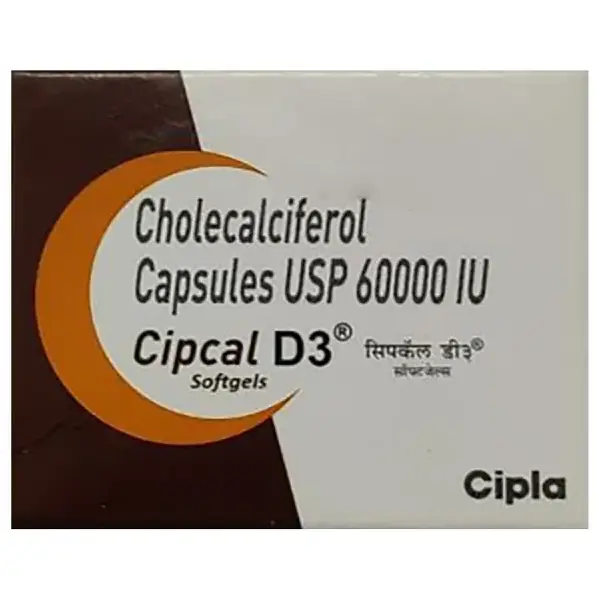 Cipcal D3 Softgels for Bone Joint and Immune health
